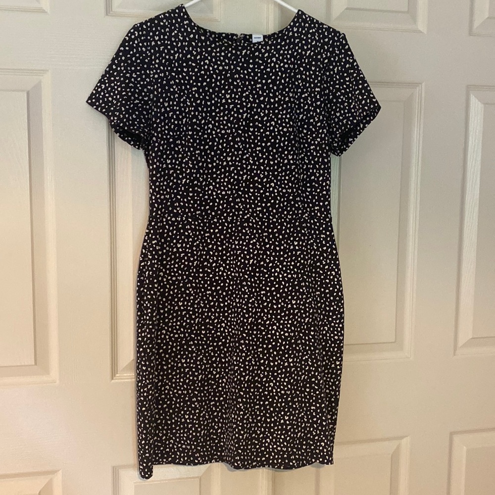 Old Navy Composition Print Dress size M